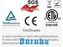 Certifiactes for household vacuum food sealer